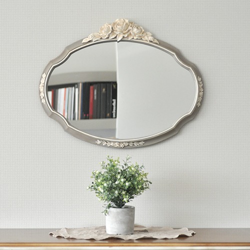 쿨 그레이 로즈 거울 (K181812)